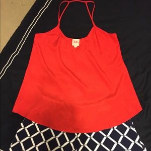 Red Strappy Top